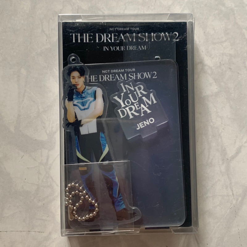 ‼️SEALED‼️ OFFICIAL PHOTOCARD STAND ACRYLIC JENO THE DREAM SHOW 2