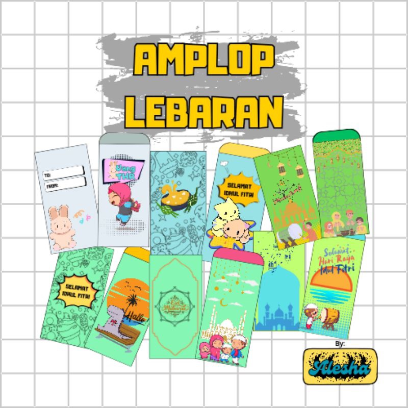 

amplop lebaran lucu,bagus,murah