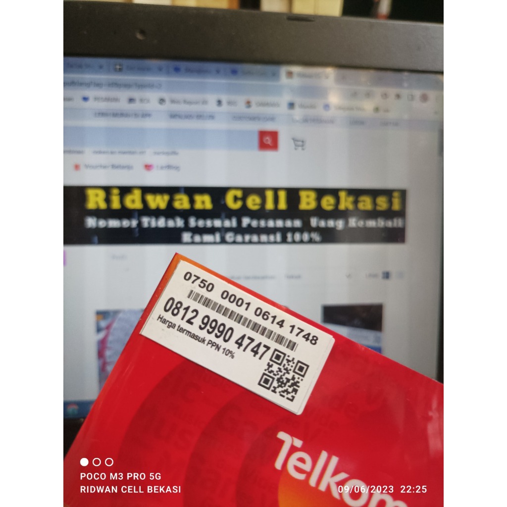 Nomor Cantik Telkomsel Simpati 11-12 Digit | Angka Kembar | Bisa COD 4G LTE SIM09