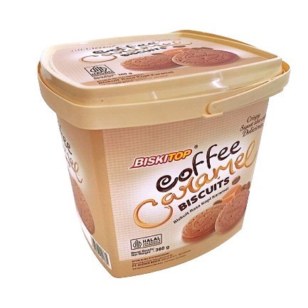 

BISKITOP COFFE CARAMEL BISCUITS TOP 360 GR 8993083941334