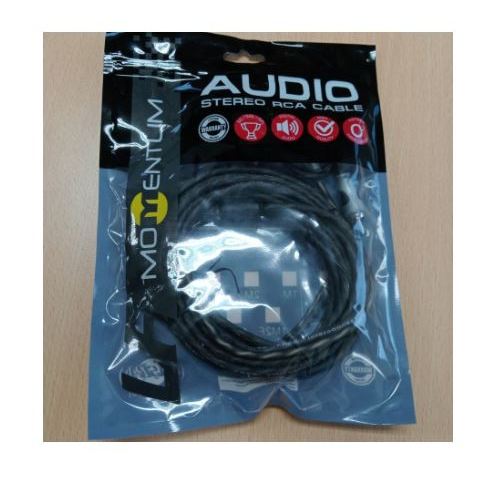 KABEL RCA AUDIO MOMENTUM 3 M / KABEL CABANG MOMENTUM RCA 3 M