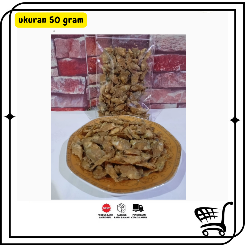 

Toko99 - BABY FISH GURIH CRISPY +- 50 GRAM ,100 GRAM , 250GRAM (pouch) / Baby fish Halal , Rasa Original