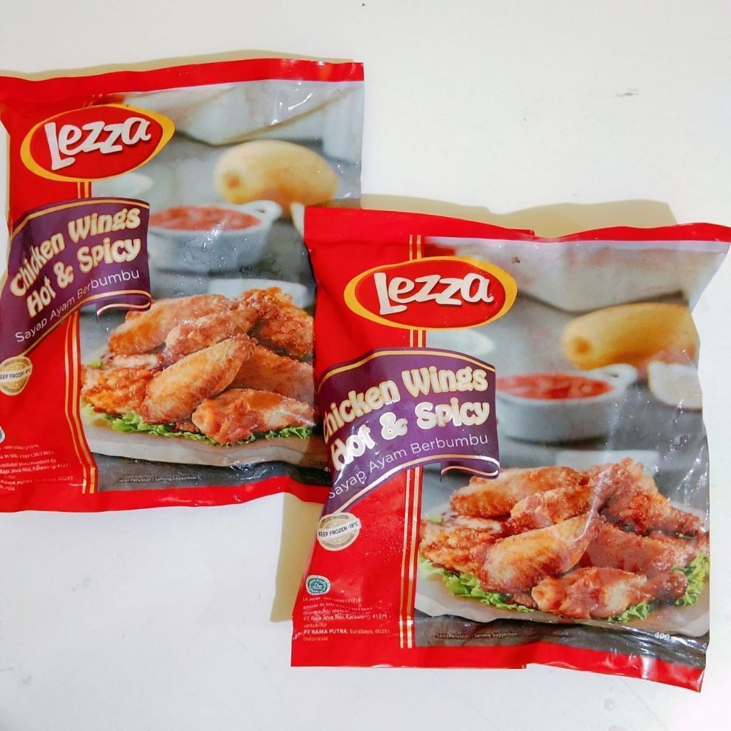 

LEZZA CHICKEN WINGS HOT & SPICY 400GR