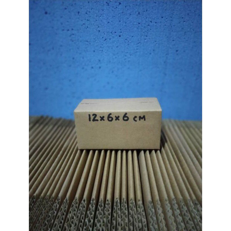 

kardus 12x6x6cm polos luar dalam