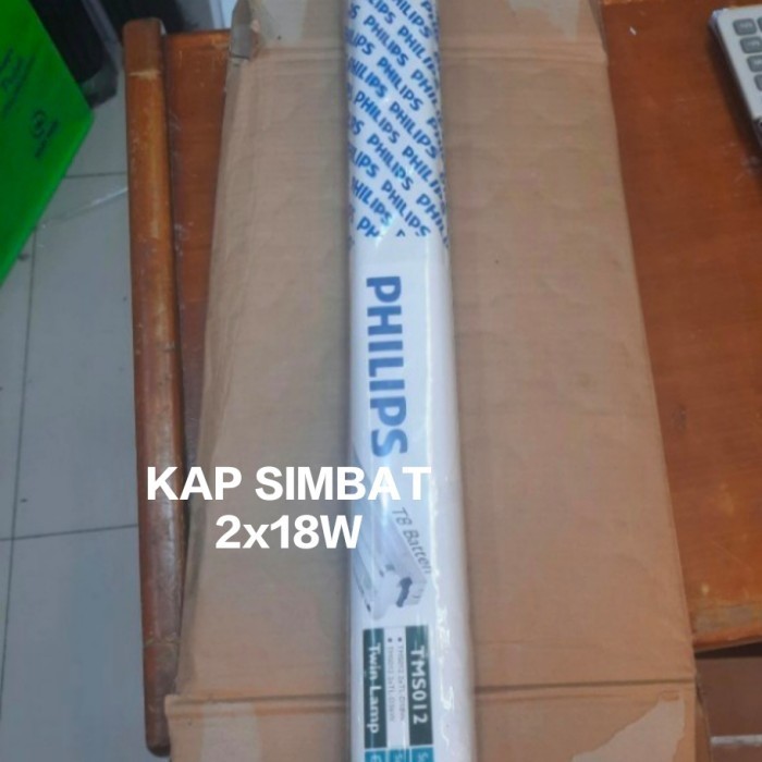 PHILIPS KAP TL SIMBAT TMS012 2X18W 18Watt