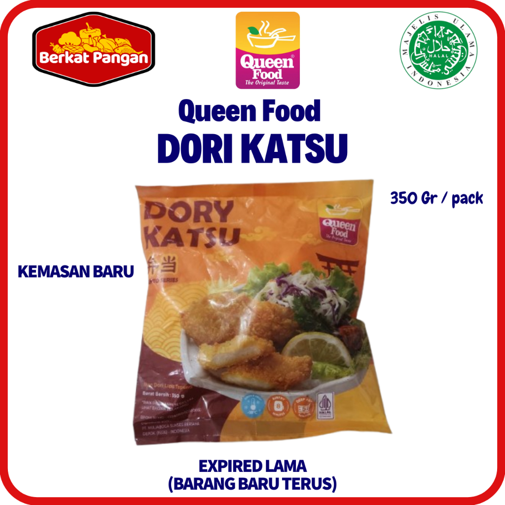 

Queen Food Dory Katsu Bento | Katsu Ikan Dori Tepung Ala Jepang