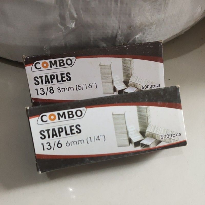 

Isi staples 8mm / isi staples 6mm / Mata stapler 13/8 / Mata stapler 13/6