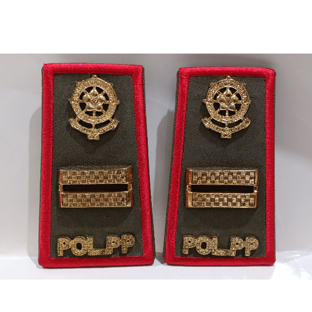 Pangkat POL PP PDH Kain Catur Gol 3B - Pangkat PDH POL PP Catur