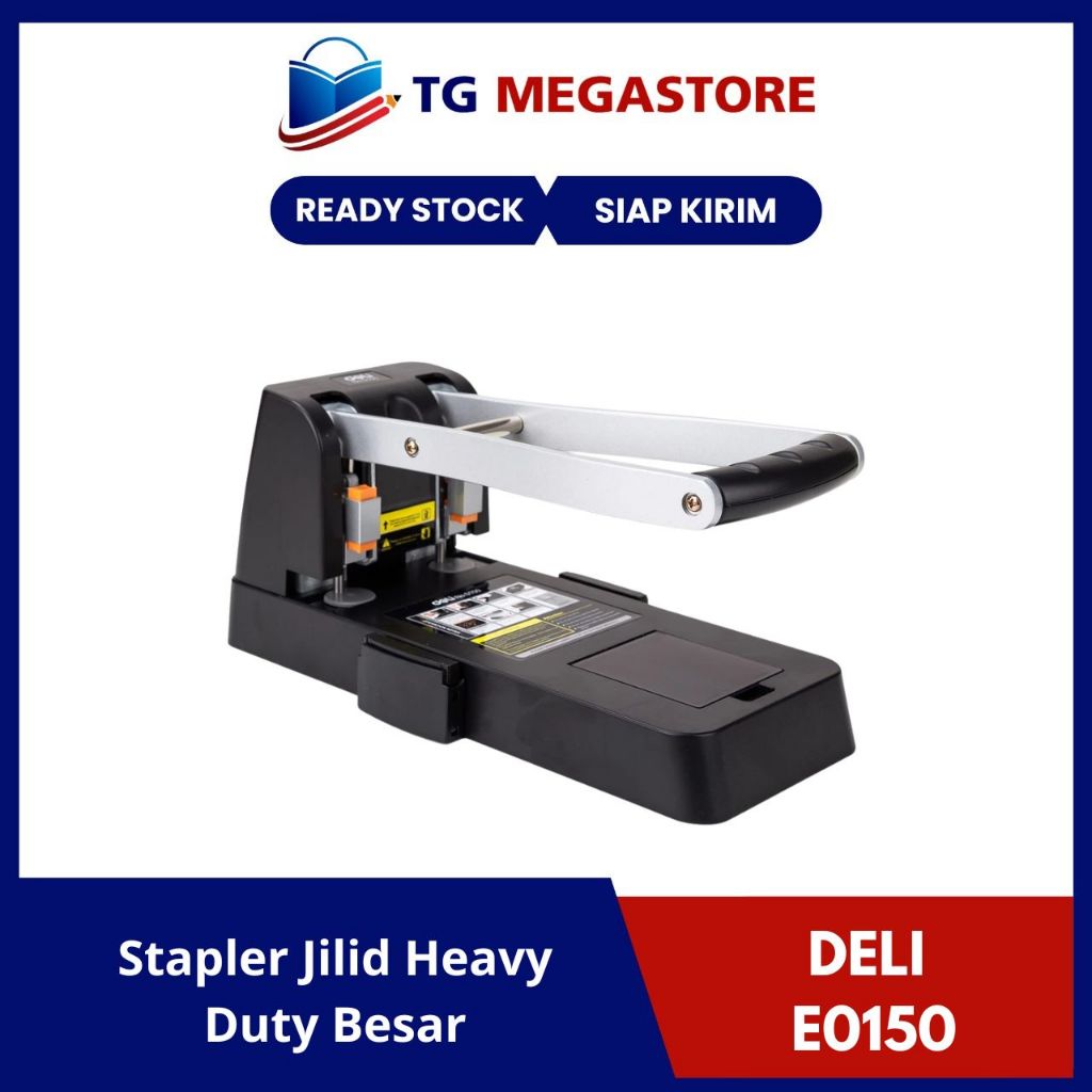 

Stapler Jilid Deli Heavy Duty Besar - E0150