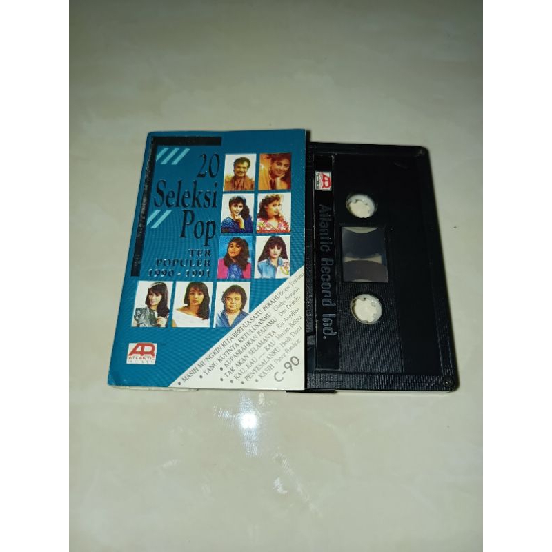 KASET 20 SELEKSI POP TERPOPULER 1990-1991 DIAN PIESESHA BROERY RIA ANGELINA NINDY ELLESE MERIAM BELL