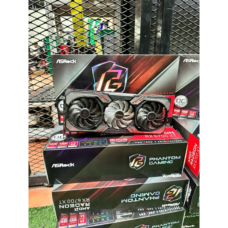 VGA ASROCK RX 6700XT PHANTOM GAMING 12GB 2ND MULUS