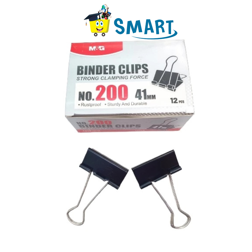 

M&G BINDER CLIP 200 41MM(12PCS)