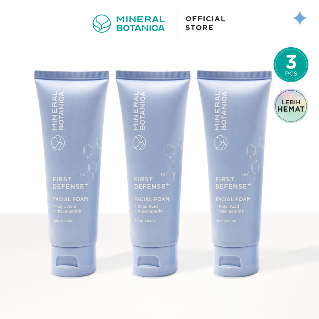 Mineral Botanica First Defense Facial Foam Triple Pack