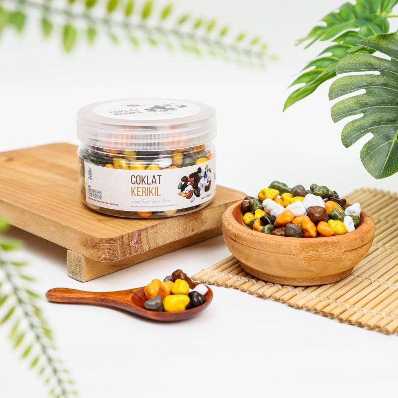 

Coklat Batu Kerikil Coklat Unik 500g Original