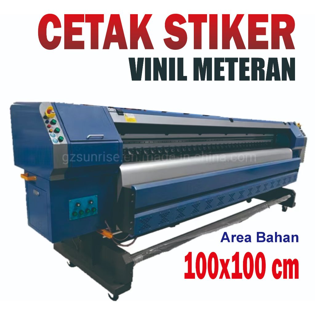 

STIKER VINIL METERAN 100x100 cm