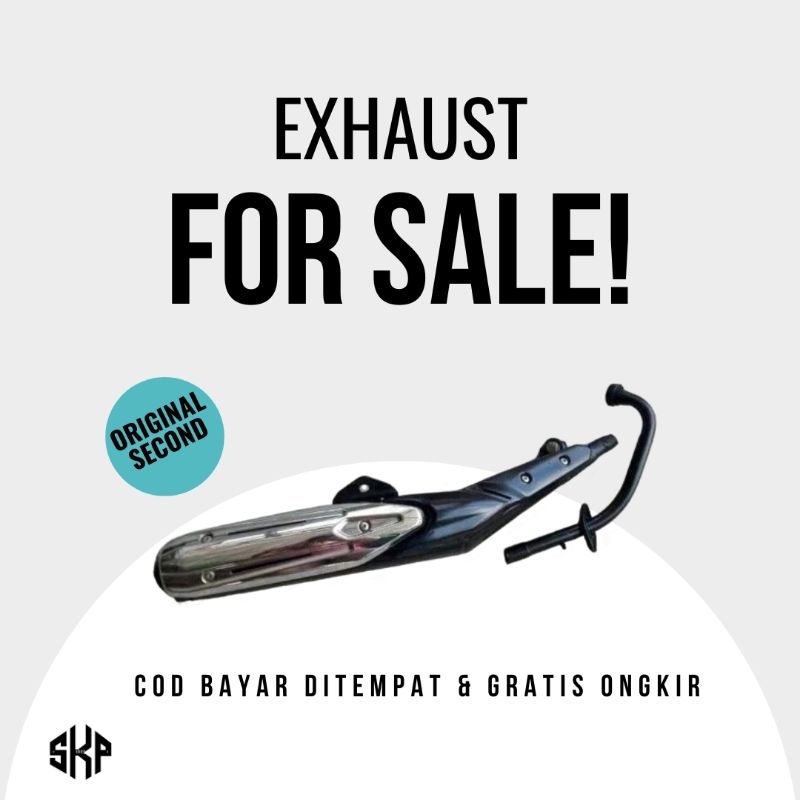 Knalpot standart mx new 135 Ori/Kenalpot mx Ori/MX