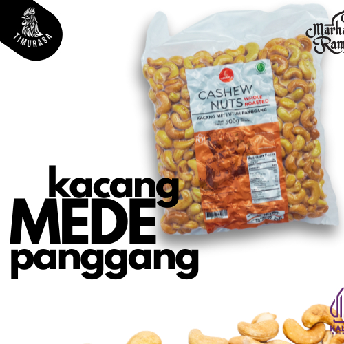 

Timurasa Kacang Mede Panggang 500gr Renyah Gurih