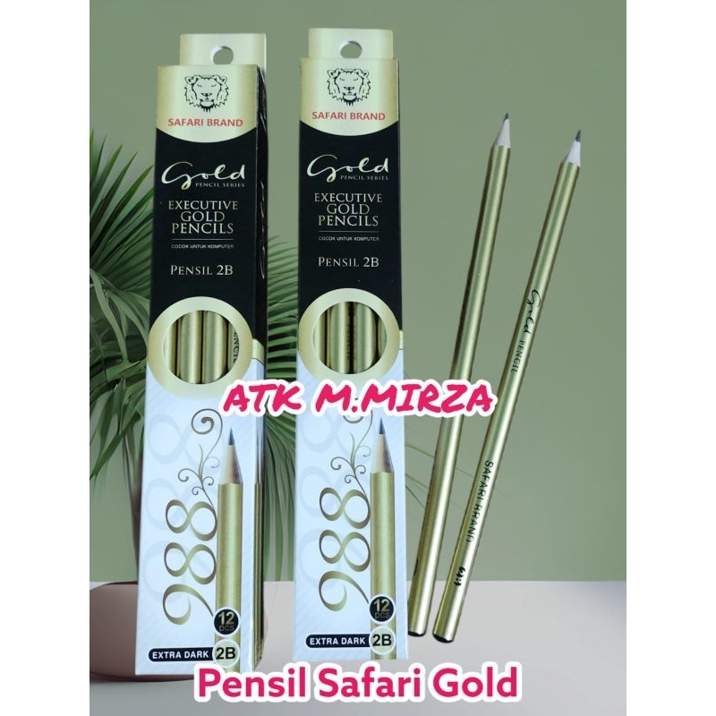 

Pensil 2B Safari Brand Gold SF-988 satuan