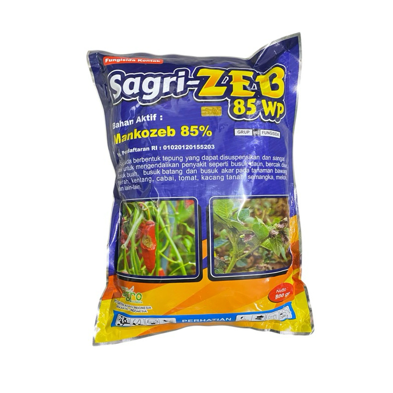 SAGRI ZEB 85wp BIRU FUNGISIDA