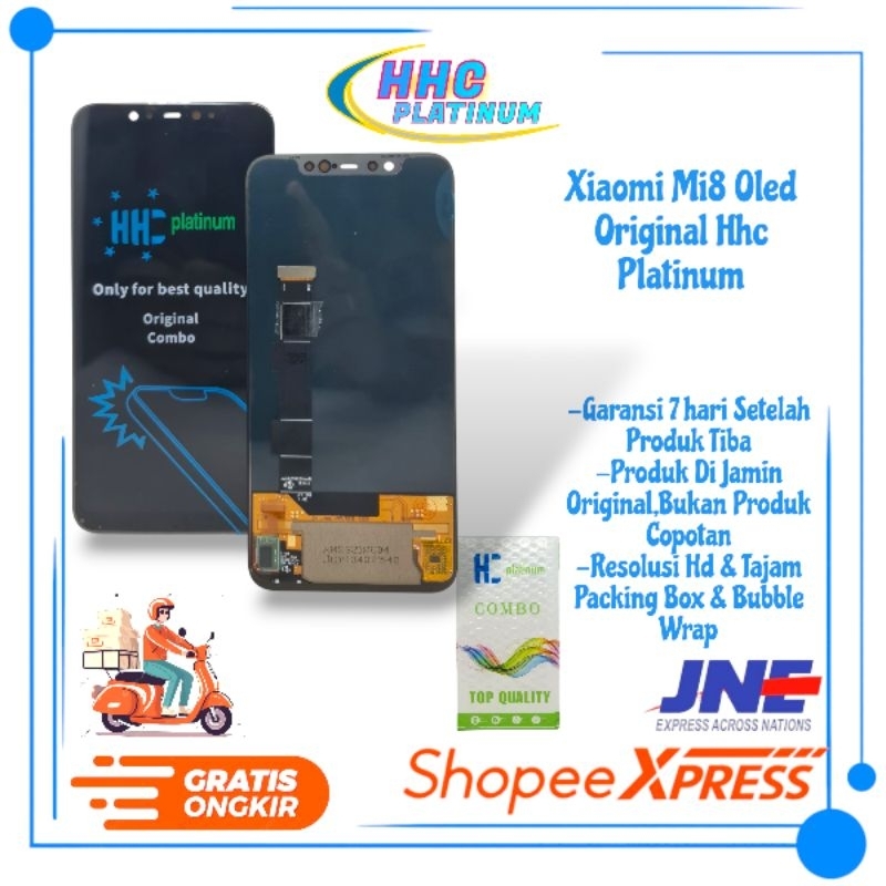 LCD TOUCHSCREEN XIAOMI Mi8/Mi 8 OLED ORIGINAL