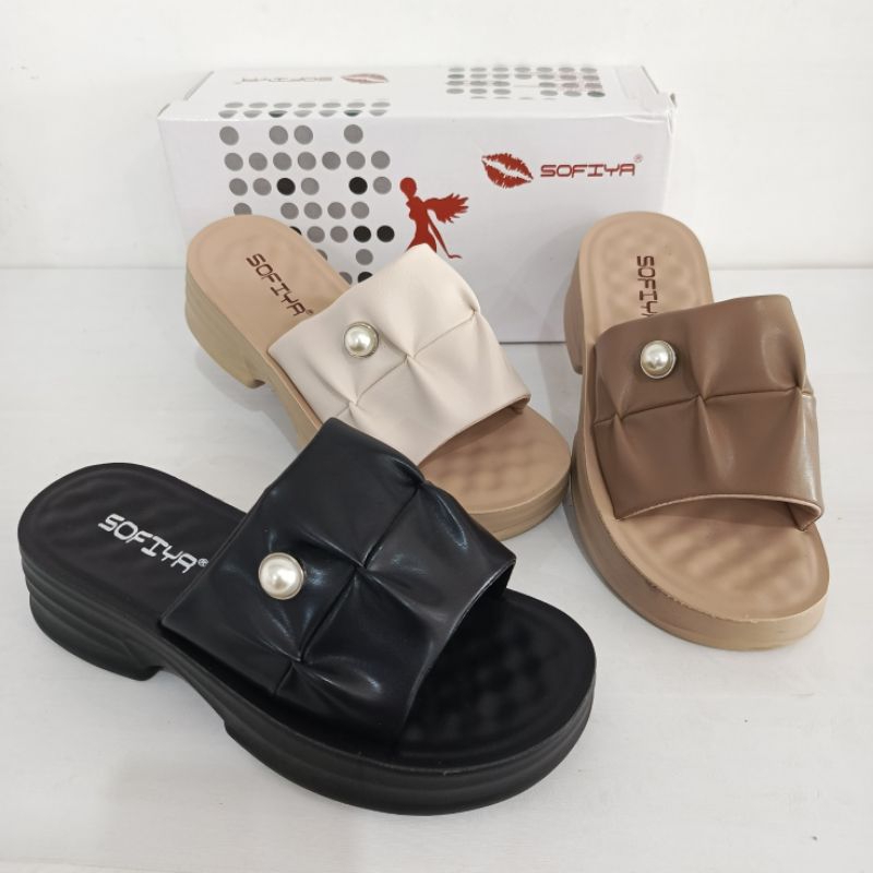 Sandal Sofiya Haq 5cm tipe 6990-3 | Sandal Wedges Sofiya | Sandal Impor Sofiya | Sandal Fashion Sofi