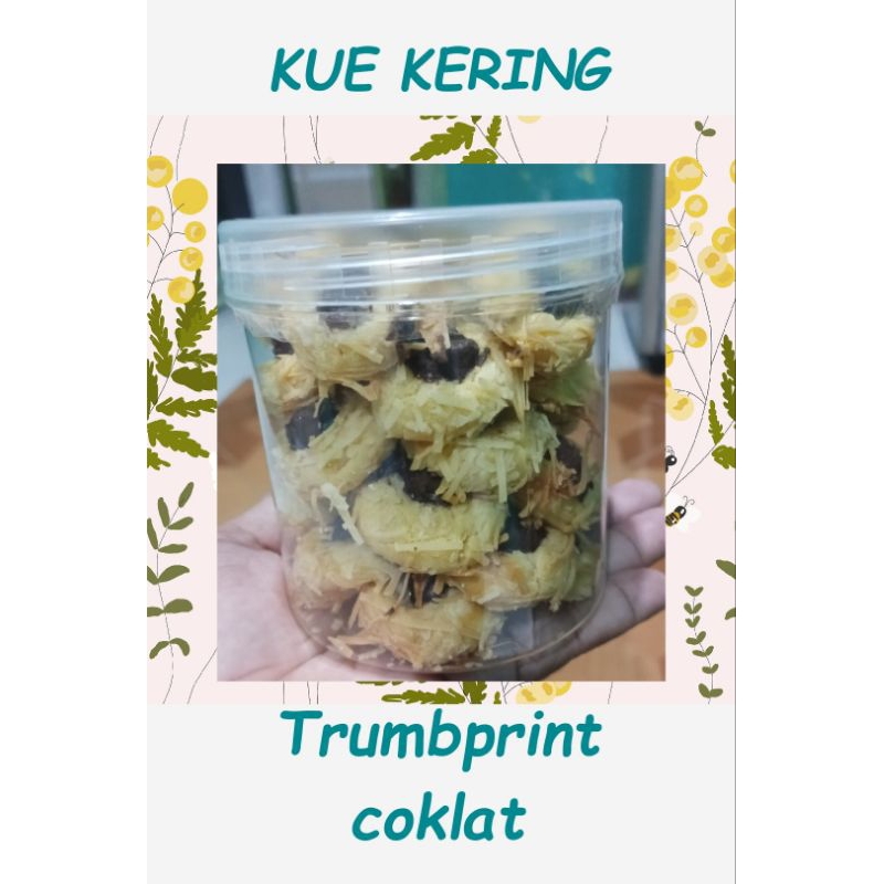 

kue kering nastar Trumbprint coklat 250 gr / 400 gr
