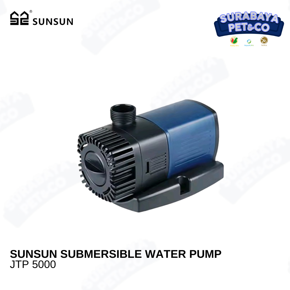 SUNSUN JTP-5000 Submersible Eco Pump Aquarium Kolam Ikan Pompa Celup 5000 LPH Hemat Listrik - Suraba