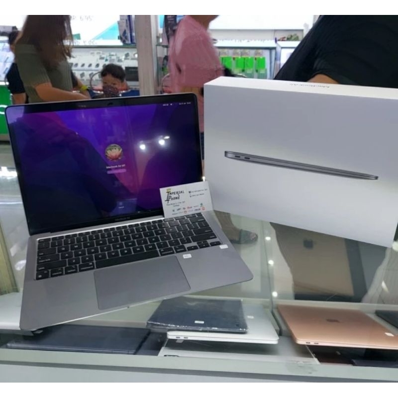 macbook air m1 2020 13" 8/256 second resmi