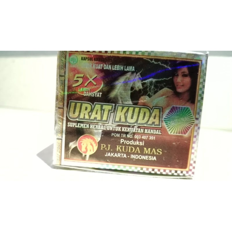 urat kuda 5x//kapsul original
