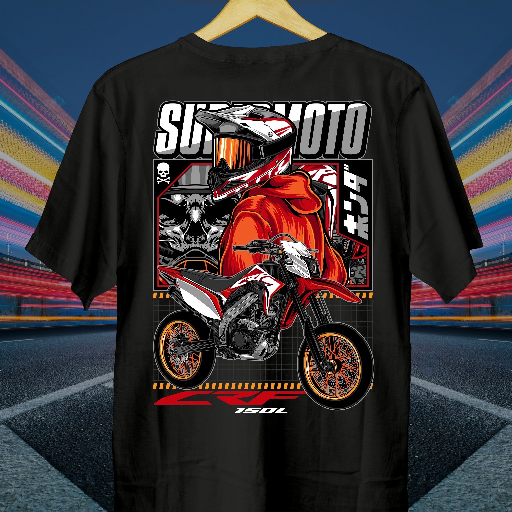 Kaos Motor CRF Style // Kaos CRF // Baju CRF // CRF