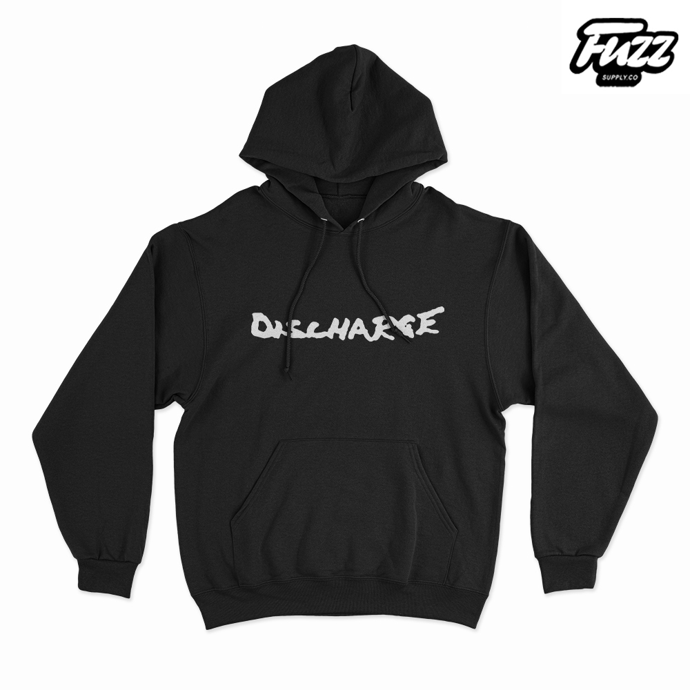 Fuzz - Hoodie Band Discharge Jaket Sweater Outerwear Distro Musik Punk Pria Dan Wanita