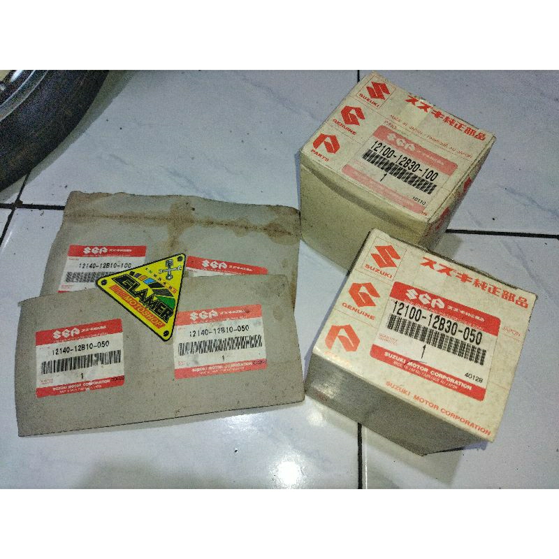 Seher Ring Piston Suzuki Rgr 150 os50 os100 Original Sgp