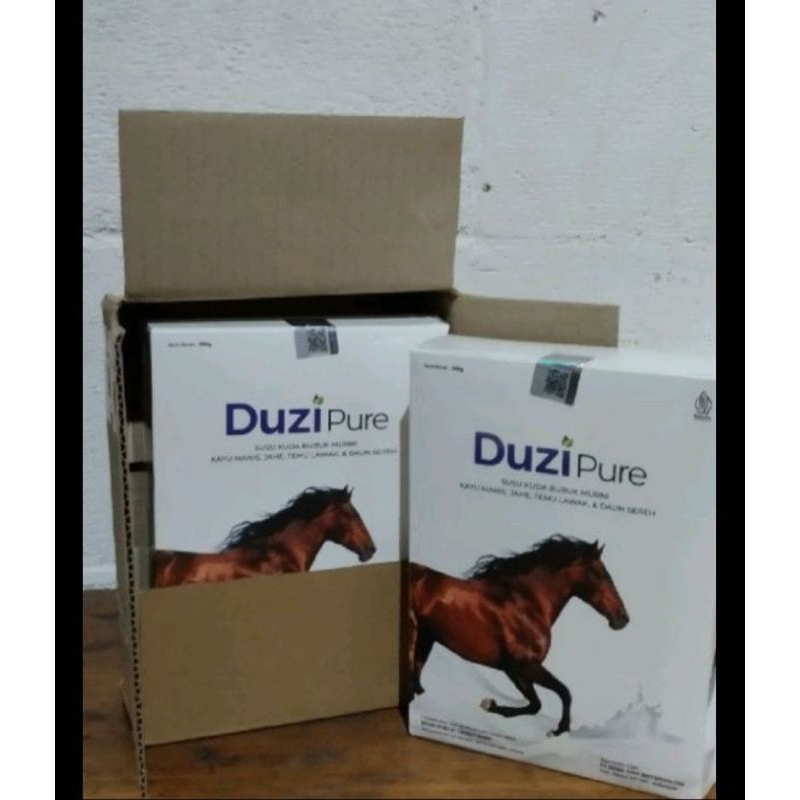 

Duzi Pure - Susu Kuda Lombok Bubuk 200 Gram 1 Box Atasi Asam Urat Kolestrol Nyeri Sendi