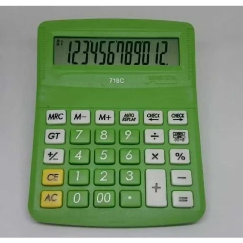 

Kalkulator 718 Warna / Calculator 718 WARNA KALKULATOR MEJA DAGANG 12 DIGIT