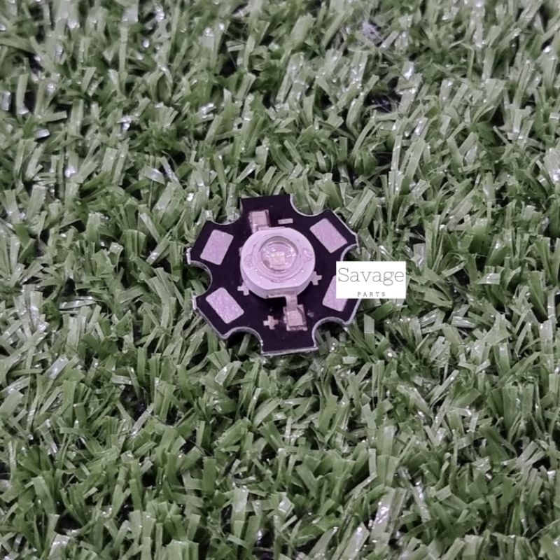 HPL 5W + PCB PENDINGIN LAMPU LED 5 WATT WARNA PUTIH - WARM WHITE - HIJAU - KUNING - BIRU - MERAH