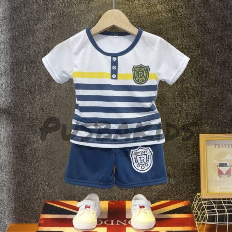 HOT SALE PUSBAKIDS/ SET COWOK /BAJU SETELAN ANAK LAKI LAKI/ ANAK BAGUS/BAJU ANAK COWOK MURAH 0-8 THN