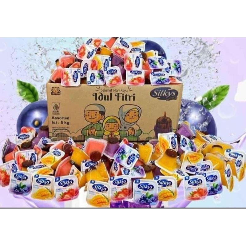 

JELLY SILKY PUDING (500GR) // JELY IDUL FITRI SILKY PUDING