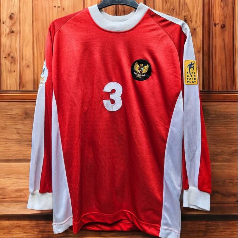 Jersey Indonesia Home 2000 Tiger Cup Longsleeve
