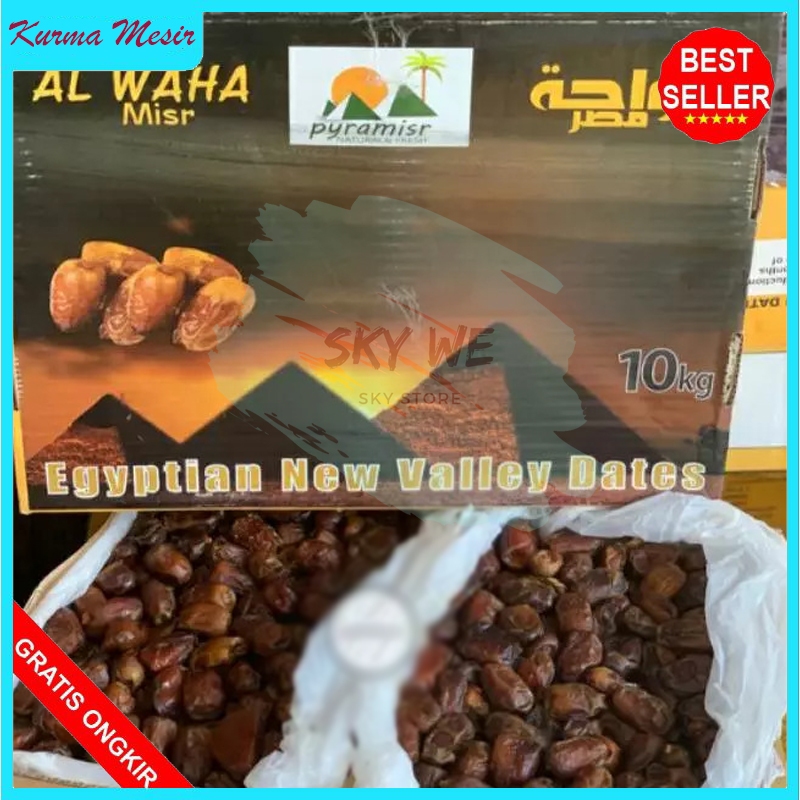 

Kurma Al-Waha Kurma Mesir 500 gr packing non box