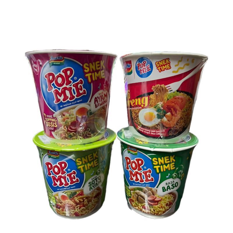 

Pop Mie Mini Snek Time all varian rasa - 1 dus isi 12 pcs
