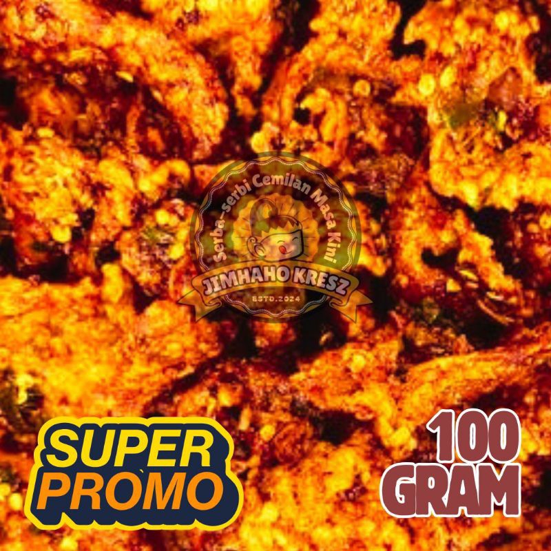 

BIG PROMO!! 100GRAM KERIPIK KULIT AYAM CRISPY