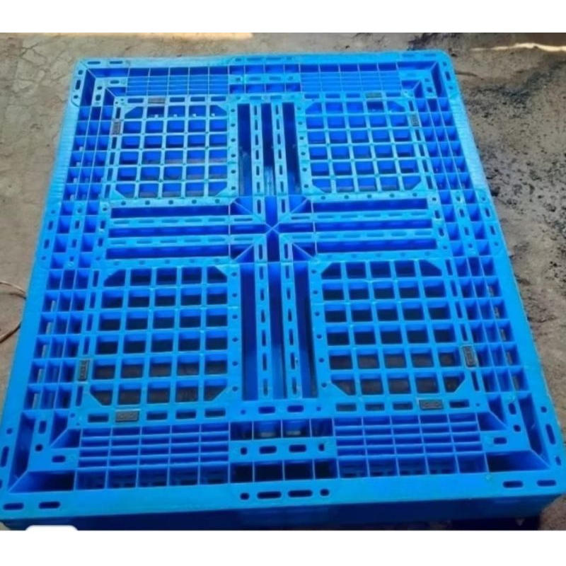 

palet plastik bekas 100x120x15