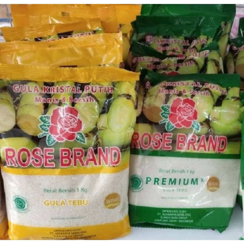 

1sak gula rosebrand 20kg, gula kemasan rosebrand 1kgx20pcs