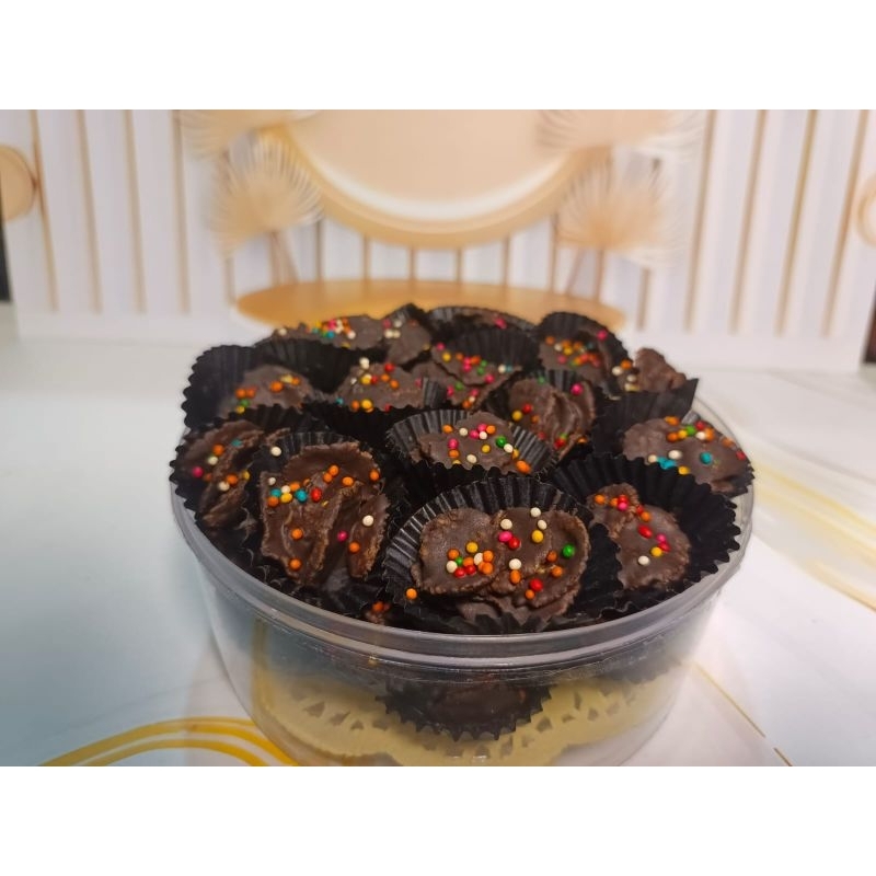 

chocolate Corn flakes, enakkk
