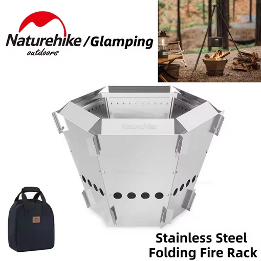 KOMPOR KAYU BAKAR NATUREHIKE NH21SK002 - FIRE RACK