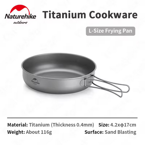 WAJAN MASAK CAMPING TITANIUM TJP01 NATUREHIKE NH18T010-A