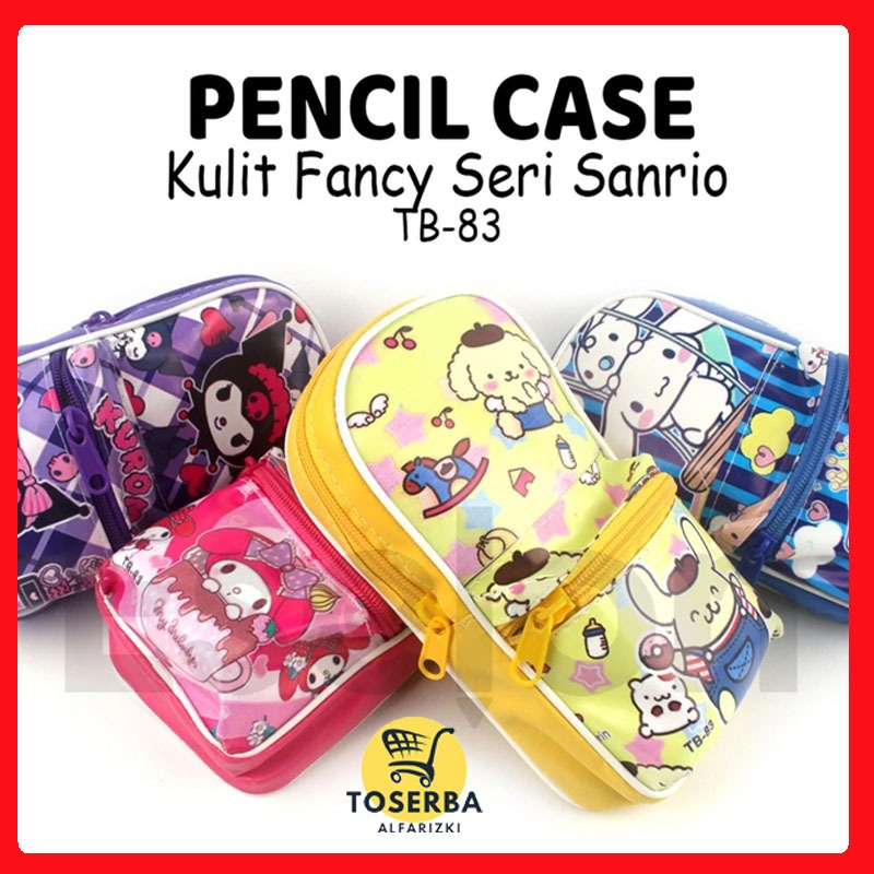 

[ TOSERBA ALFARIZKI ] TEMPAT PENSIL RESLETING SANRIO TB-83 / Kotak Pensil Kulit Kantong TB-83/ Tempat Pensil Resleting Fancy