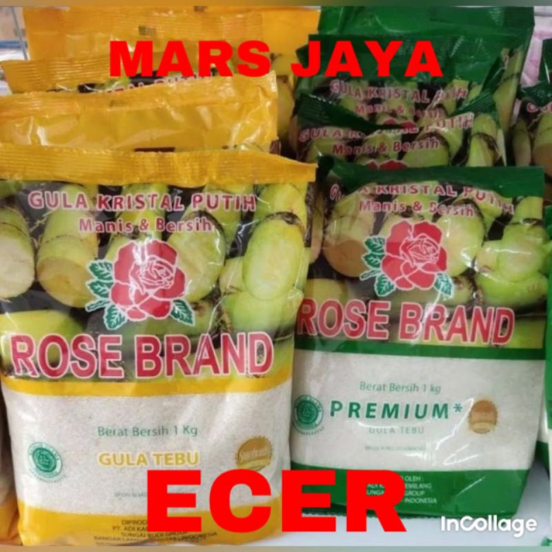 

(Mars Jaya) Gula rosebrand 6kg dan sembako lain