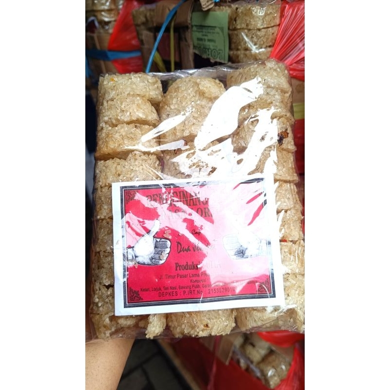 

Rangginang Lorjuk mentah madura asli