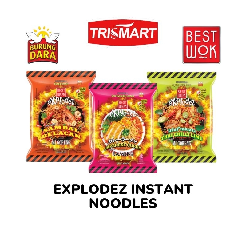 

Best Wok EXPLODEZ Mi Instant Hot Hits - 1 bks